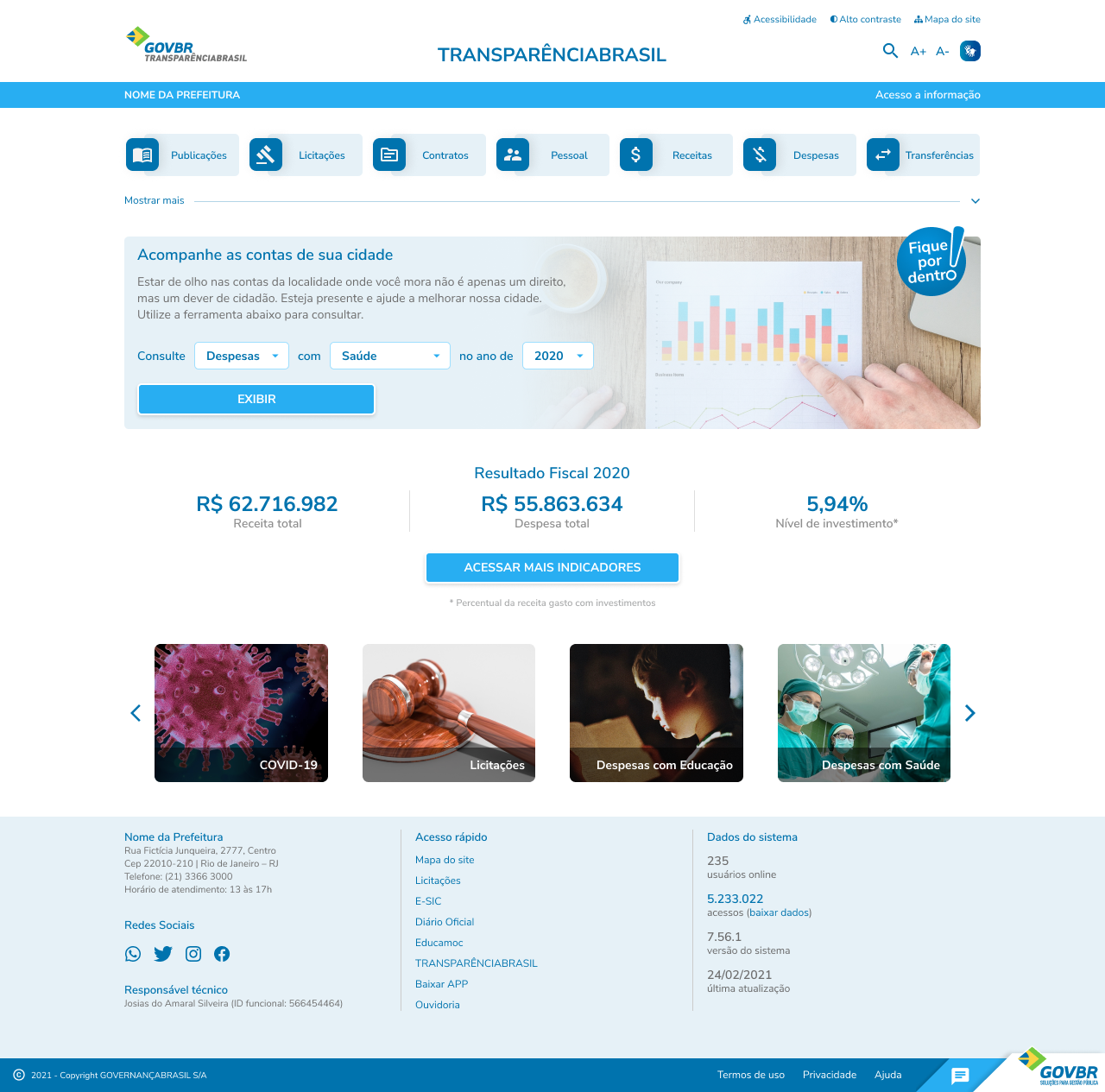 Uma versão que foi apresentada após os estudos feitos